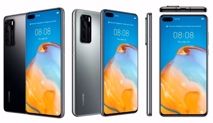 Huawei P40 trông nhỏ gọn hơn với màn hình 6,1 inch.