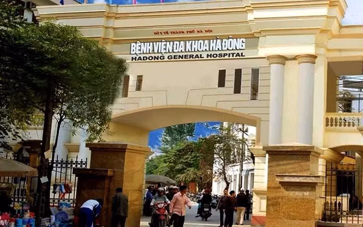  Bệnh viện đa khoa Hà Đông (Hà Nội) nơi Tuấn Minh đang cách ly (ảnh: KT)