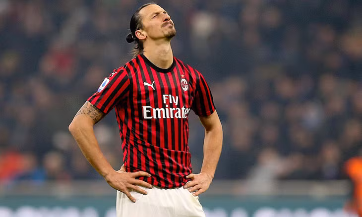 Ibrahimovic được cho là muốn rời Milan chỉ sau thời gian ngắn trở lại. Ảnh: EPA.
