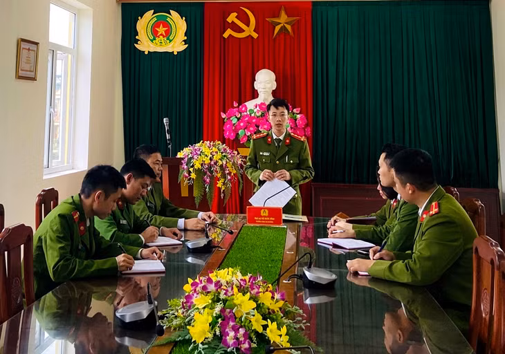 Công an phường Trần Hưng Đạo triển khai quán triệt Nghị quyết 78 đến toàn 