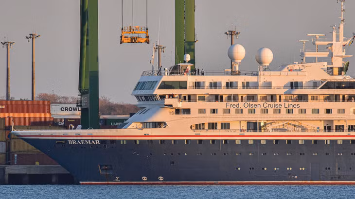 Cuba đồng ý cho phép tàu du lịch MS Braemar của Anh cập cảng. Ảnh: AFP