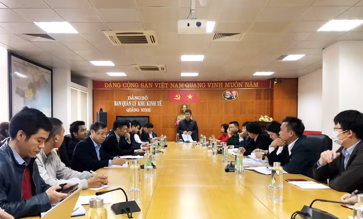 Ban Quản lý KKT tỉnh họp tháo gỡ khó khăn cho doanh nghiệp trong KCN, KKT quý I/2020. 