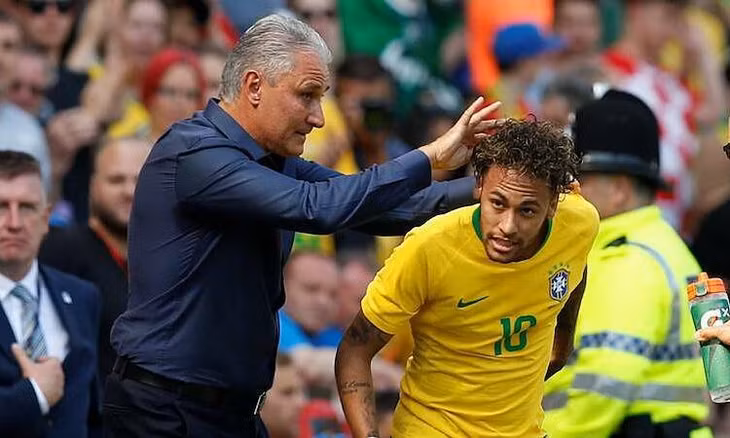 Tite cho rằng Brazil không phụ thuộc vào việc có Neymar hay không. Ảnh: Reuters.