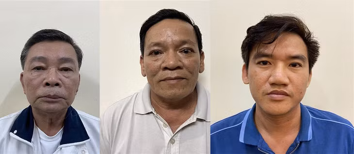 Ba người liên quan trong vụ án. Ảnh: Nguyệt Triều.