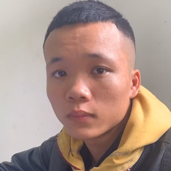 Nguyễn Đức Tú tại cơ quan điều tra (Ảnh: Nh.T).