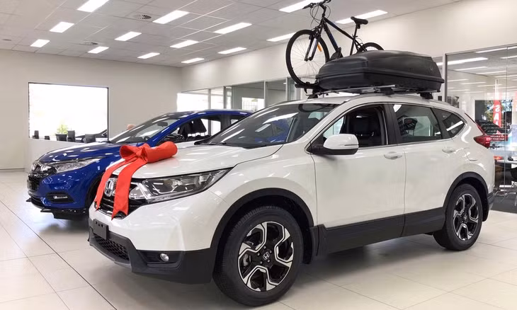 Các đại lý Honda Australia sẽ trở thành phòng trưng bày từ 7/2021, chủ yếu bán ba mẫu xe HR-V, CR-V và Civic. Ảnh: CarAdvice