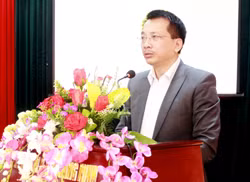 Giám đốc Xí nghiệp Than Uông Bí, Thạc sĩ Nguyễn Trường Giang.