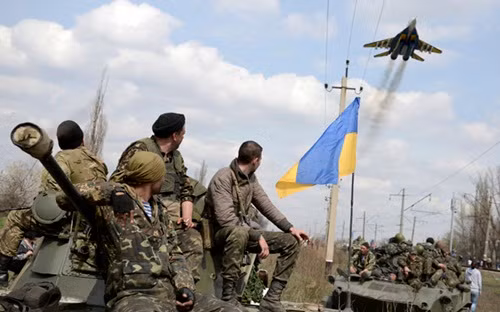 Quân đội chính phủ Ukraine. (Ảnh: Reuters)