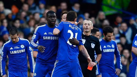 Chelsea không hài lòng khi Matic vẫn phải nhận án treo giò 2 trận