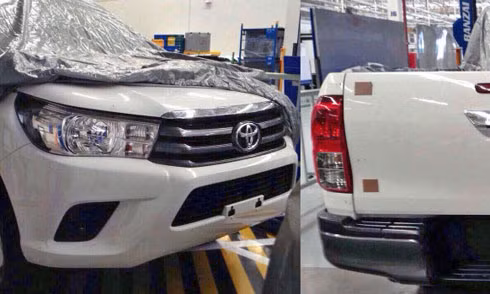 Phiên bản nâng cấp của Hilux lộ diện tại Thái Lan.
