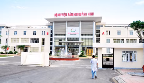 Bệnh viện Sản - Nhi tỉnh được đầu tư cơ sở vật chất khang trang.