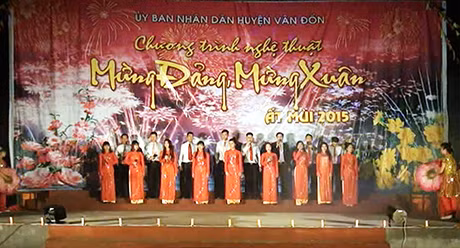 Một màn biểu diễn văn nghệ.