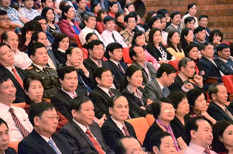 Các đại biểu tham dự lễ kỷ niệm