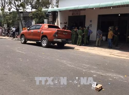 Hiện trường vụ án.