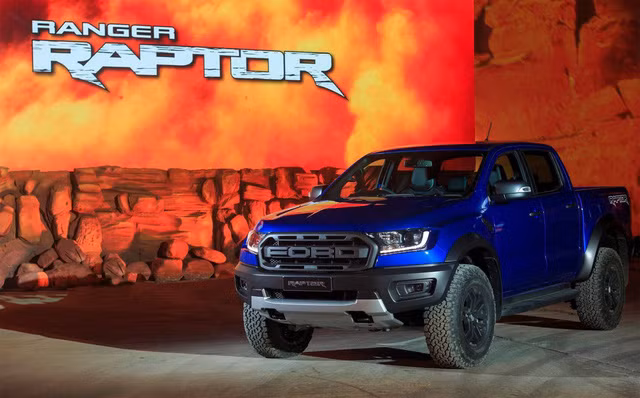 Ford Ranger Raptor ra mắt tại Thái Lan tháng 2 vừa qua. Ảnh: The Nation.