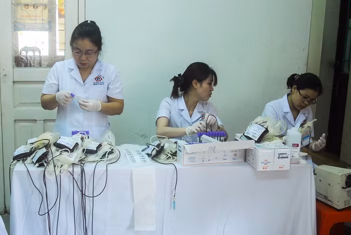  Lễ ra quân hiến máu đã tiếp nhận 229 đơn vị máu.