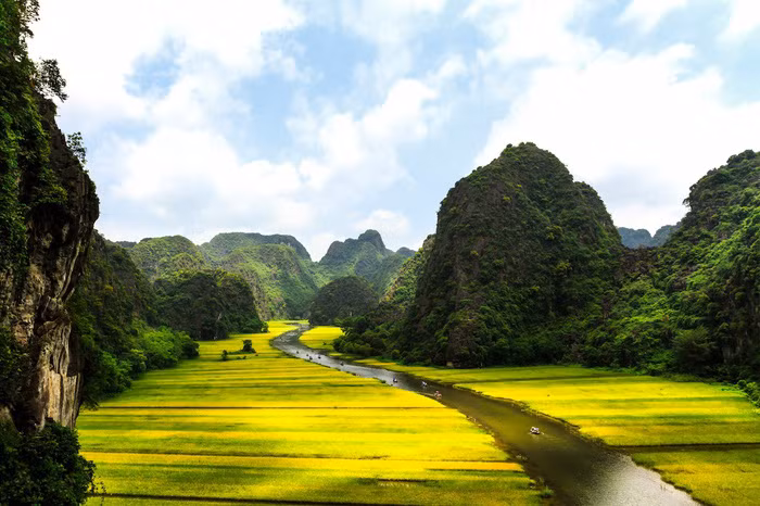 Cảnh đẹp ở Ninh Bình.