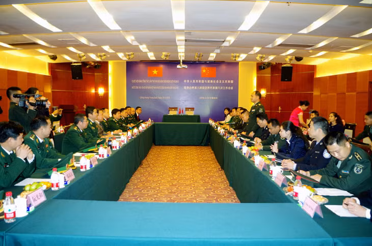 Quang cảnh buổi hội đàm