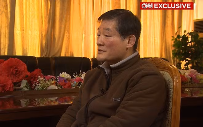 Người đàn ông tên Kim Dong Chul bị Triều Tiên bắt giữ vì tội làm gián điệp. (Nguồn: CNN)