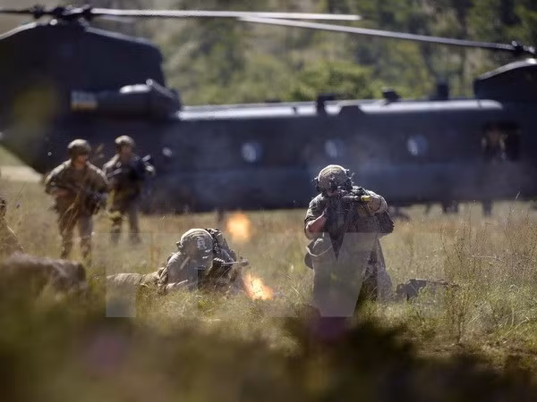 NATO tập trận quy mô lớn. (Nguồn: AFP/TTXVN)