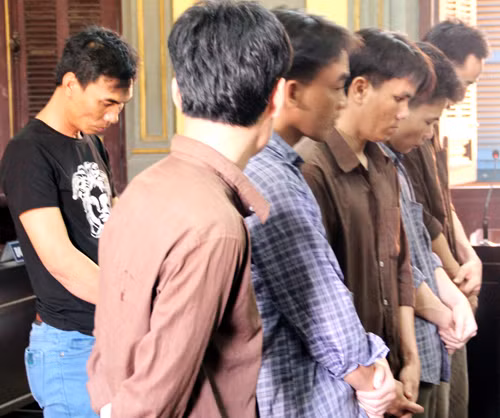 Do không xác định được người tiêu thụ vàng cho nhóm Trọng nên chưa thu hồi được tang vật. Ảnh: X. D.