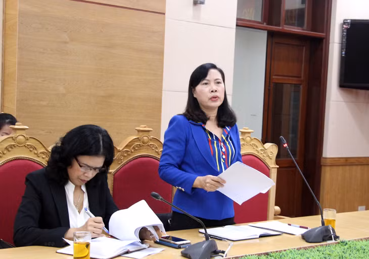 Lãnh đạo Ủy ban MTTQ tỉnh thông báo kết quả hội nghị hiệp thương lần thứ hai bầu cử ĐBDH và đại biểu HĐND các cấp nhiệm kỳ 2016-2021.