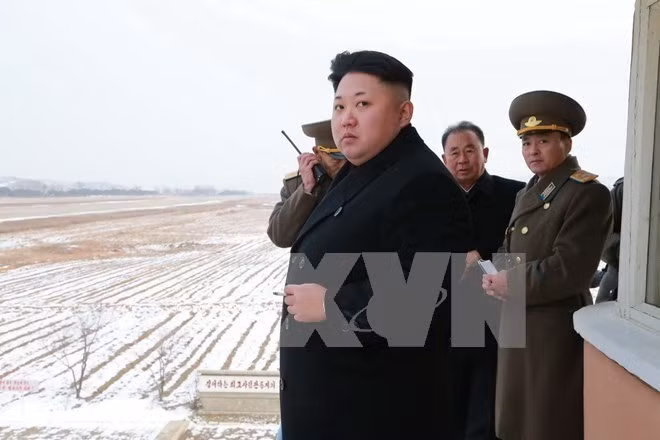 Nhà lãnh đạo Triều Tiên Kim Jong-Un. (Nguồn: THX/TTXVN)