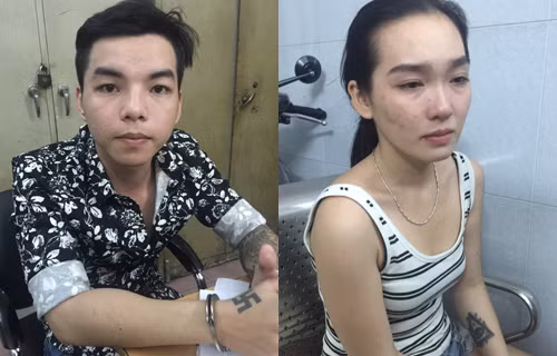 Thiên và Phượng. Ảnh: Quốc Thắng.