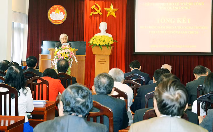 Quang cảnh buổi tổng kết.