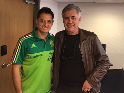Hình ảnh trên trang Twitter cá nhân của HLV Ancelotti