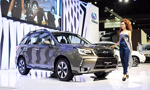 Subaru Forester 2016 ra mắt tại triển lãm Bangkok 2016, Thái Lan. Ảnh: Lương Dũng.
