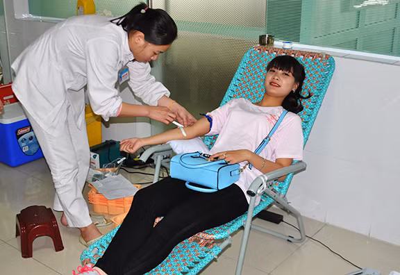 Hiến máu cứu người một nghĩa cử cao đẹp