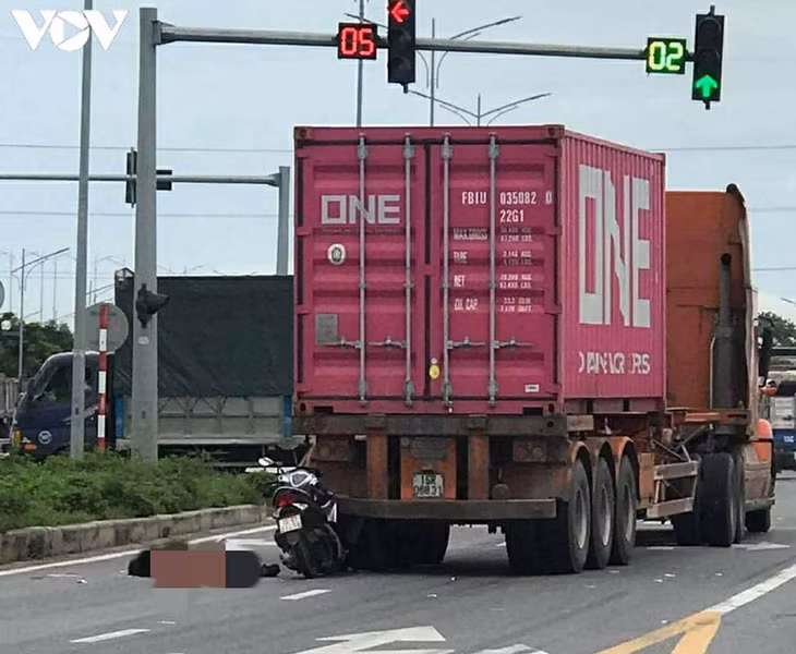 Hiện trường vụ tai nạn.