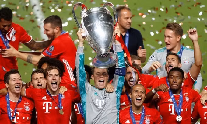 Bayern toàn thắng 11 trận ở Champions League mùa này. Ảnh: Reuters.