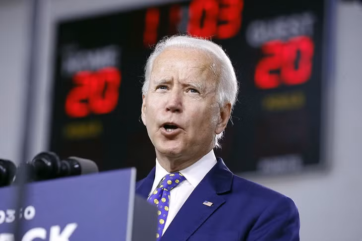 Ứng viên đảng Dân chủ Joe Biden. Ảnh: AP