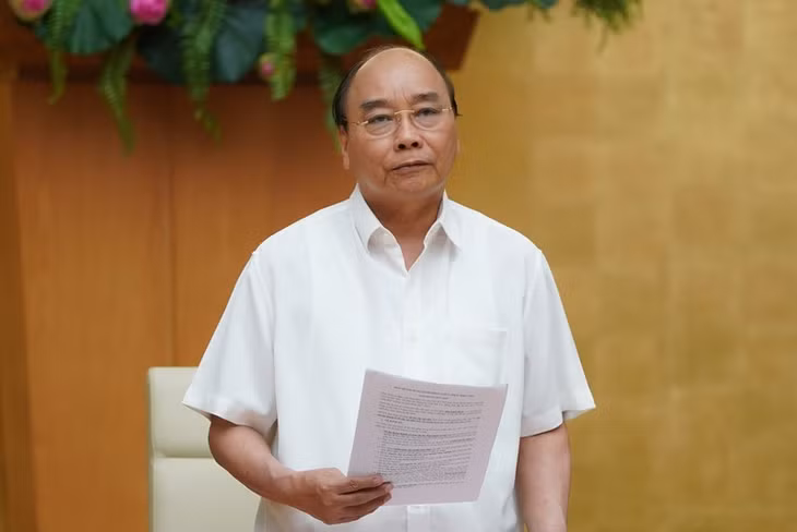 Thủ tướng Nguyễn Xuân Phúc. Ảnh: VGP/Quang Hiếu