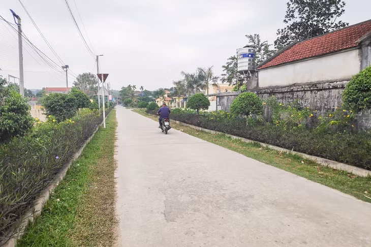 Tuyến đường nông thôn mới xã Hải Tiến (TP Móng Cái).