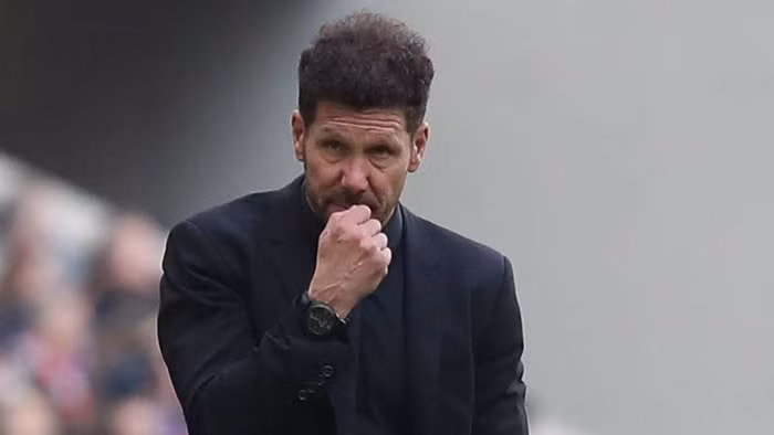 HLV Diego Simeone thừa nhận RB Leipzig xứng đáng giành chiến thắng (Ảnh: Getty).