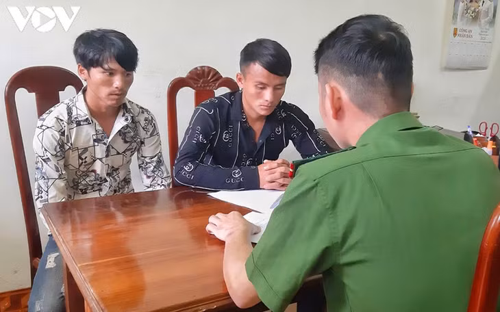 Hai đối tượng Chầu và Lái đã thừa nhận toàn bộ hành vi phạm tội của mình.