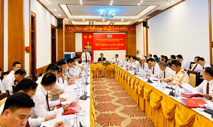 Các đại biểu thảo luận
