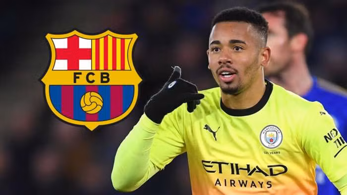 Barca muốn có chữ ký của Jesus (Ảnh: Getty).