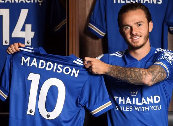  Maddison gia hạn với Leicester.