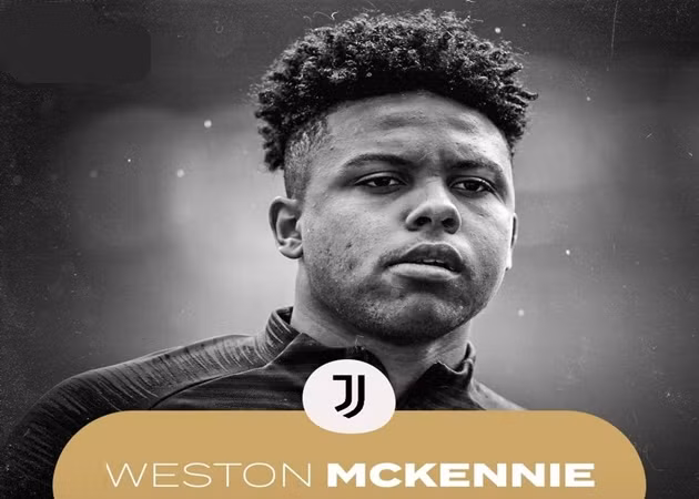  Weston McKennie sẽ trở thành tân binh tiếp theo của Juventus.