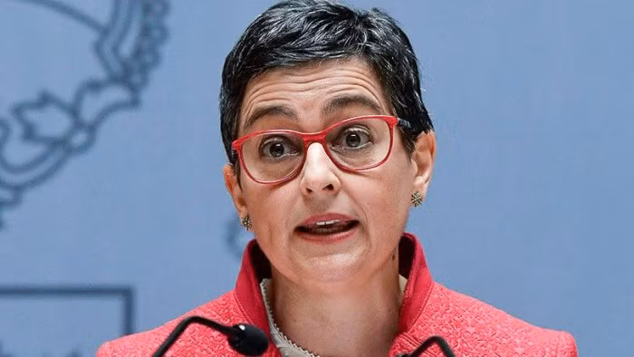 Ngoại trưởng Tây Ban Nha Arancha Gonzalez Laya. Ảnh: Turkish Minute