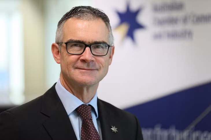 Ông James Pearson, Giám đốc điều hành Phòng Thương mại và Công nghiệp Australia. Nguồn: Absharp.
