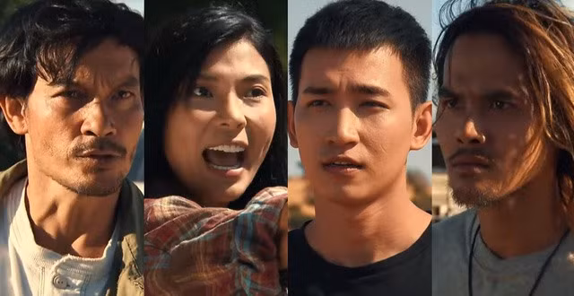 Dàn diễn viên Cát đỏ. Ảnh: ĐPCC