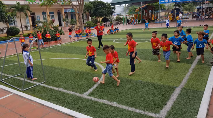 Trẻ được tham gia các hoạt động thể chất.