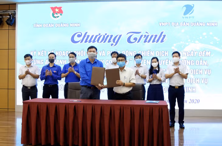 Tỉnh Đoàn ký kết 