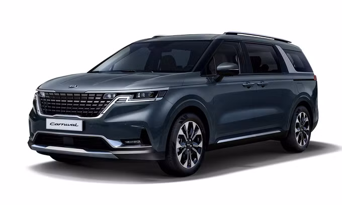 Mẫu MPV Carnival thế hệ mới giới thiệu tại Hàn Quốc. Ảnh: Kia