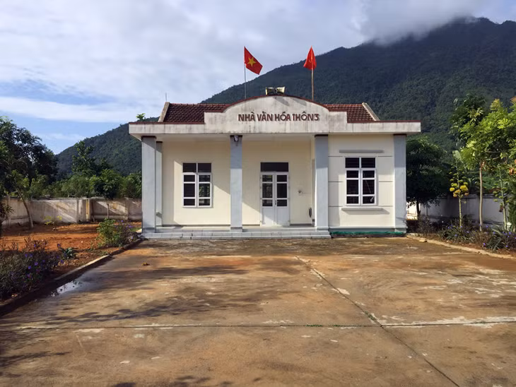 Nhà văn hóa thôn 3, xã Quảng Sơn.